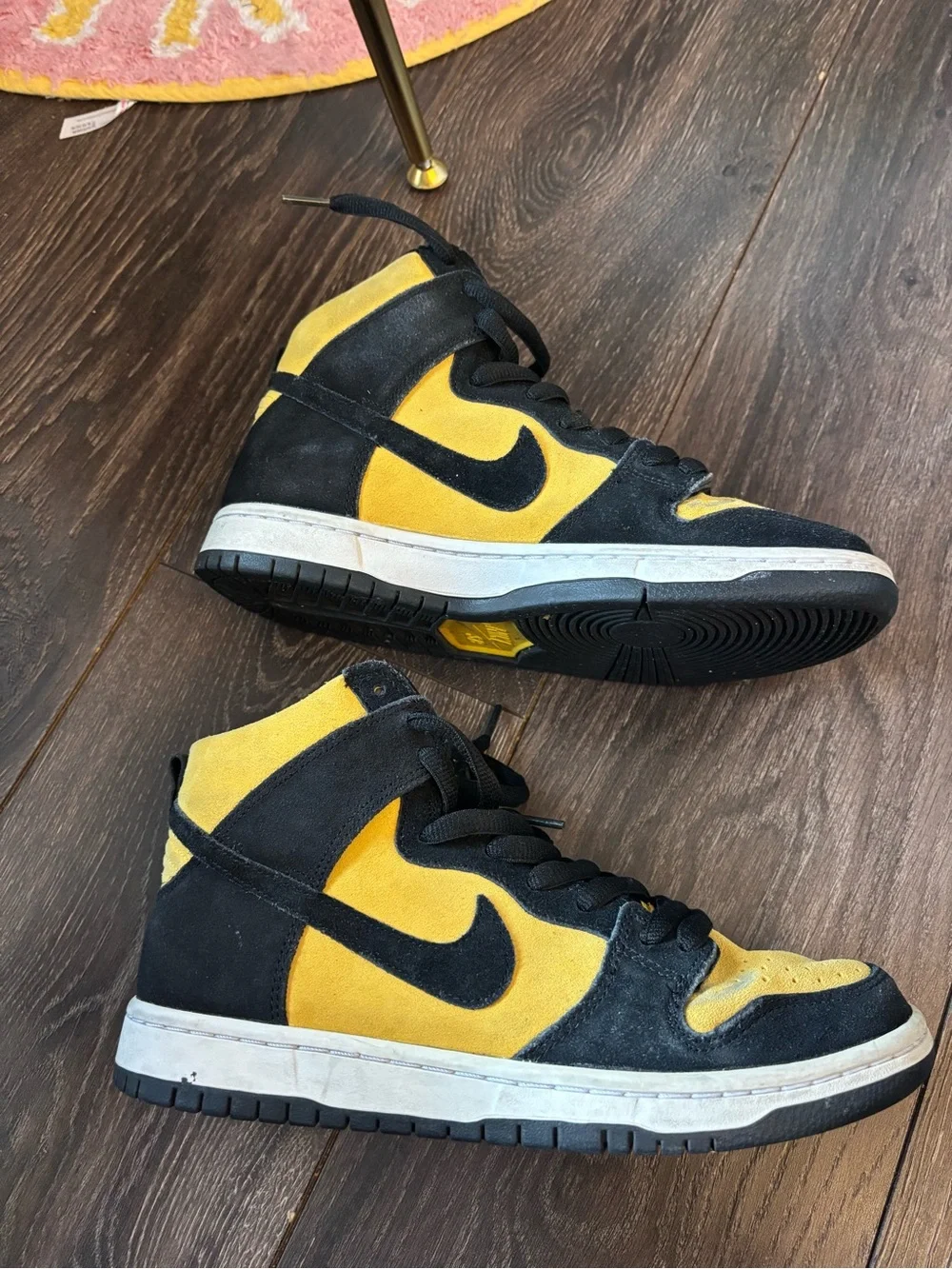 Nike SB Dunk High “Reverse Goldenrod” Sneakers